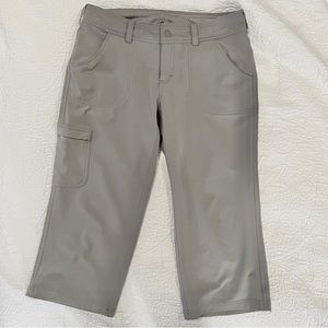 The North Face Light Gray Capri Pants